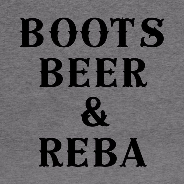 Boots Beer & Reba by BBbtq